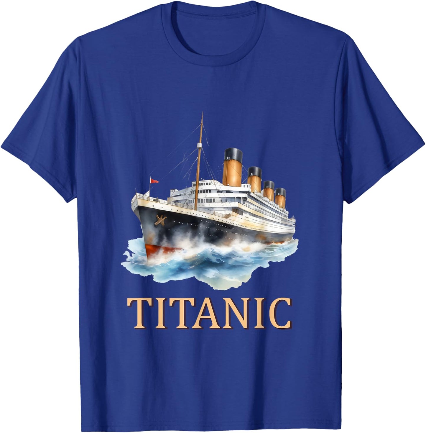 Titanic Vintage Design Titanic Expert Titanic Boys Girls , black, S T-Shirt - T-Shirt | Royal