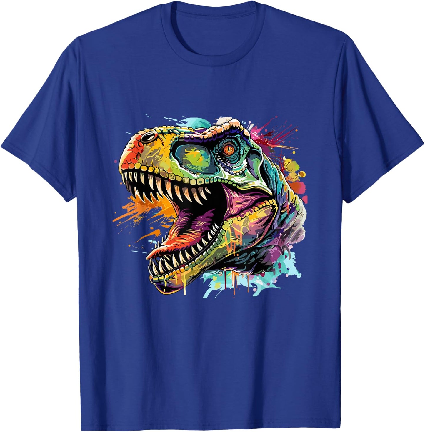T Rex Pop Art, Dinosaurier T-Shirt - T-Shirt | Royal