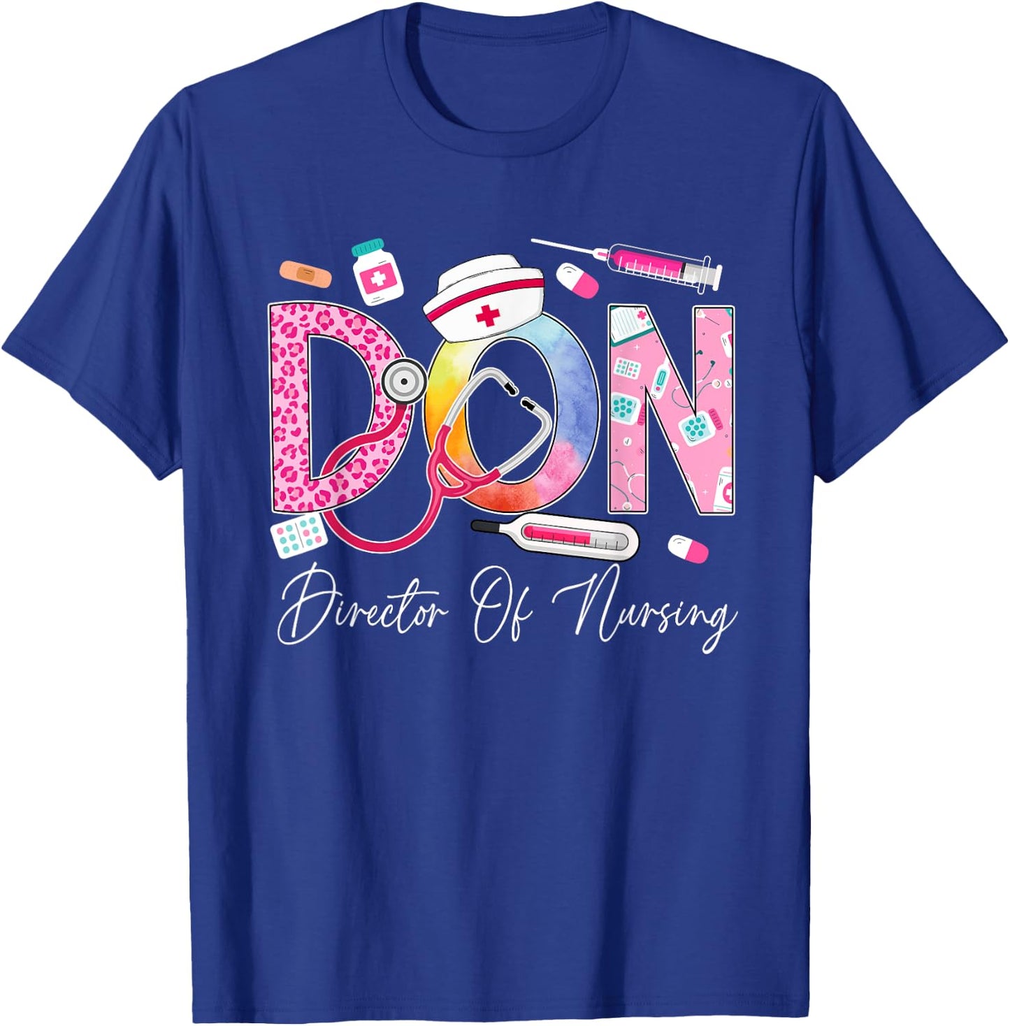 Director Of Nursing Cute Nurse Director Medical Love T-Shirt - T-Shirt | Royal
