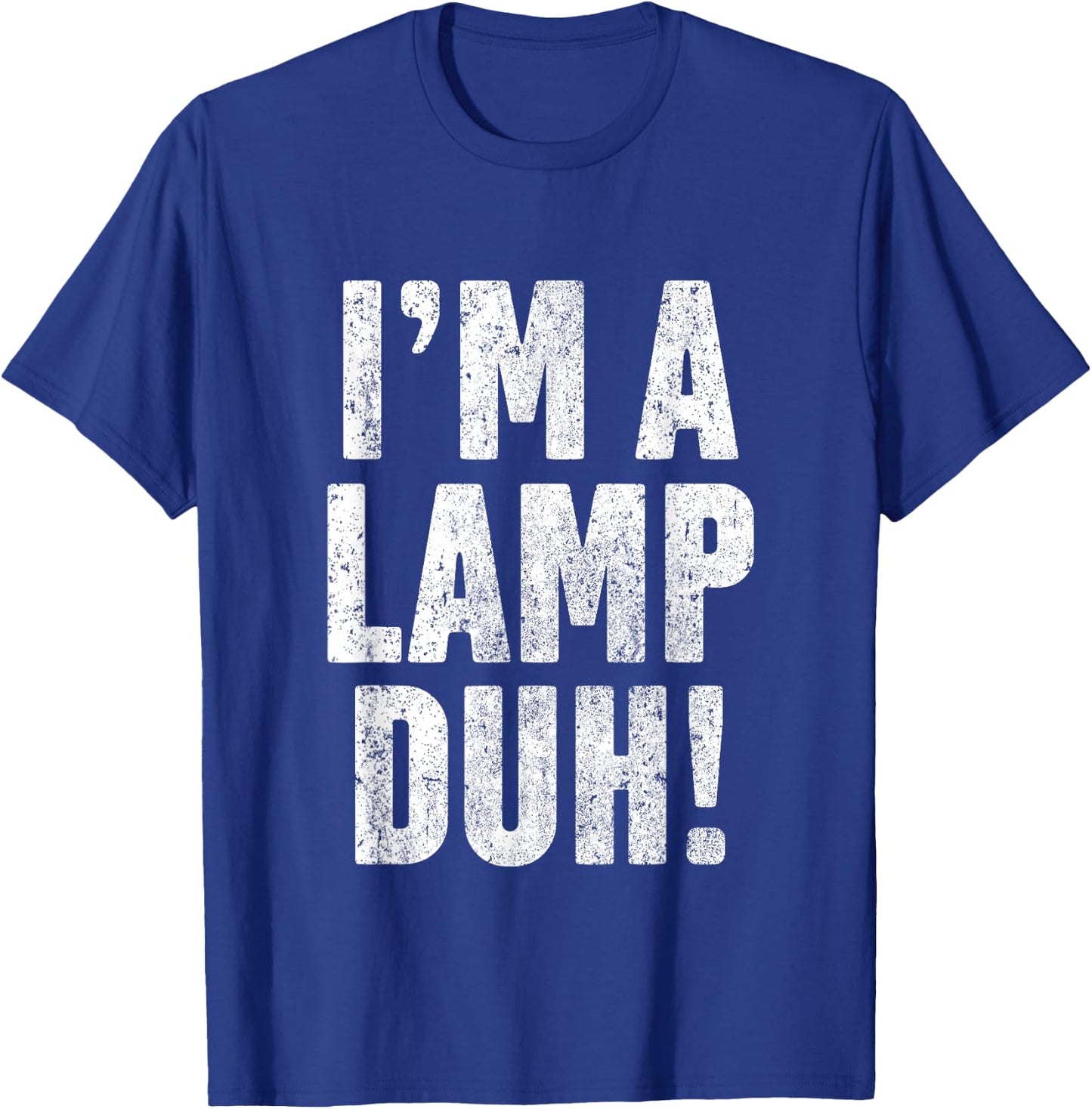 I'm A Lamp Easy Halloween Costume T Shirt Funny Moth T-Shirt - T-Shirt | Royal