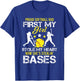 Proud Softball Dad Father Day Coach Sport T-Shirt - T-Shirt | Royal