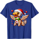 Funny Gingerbread Man Dragon Christmas Kids T-Shirt - T-Shirt | Royal