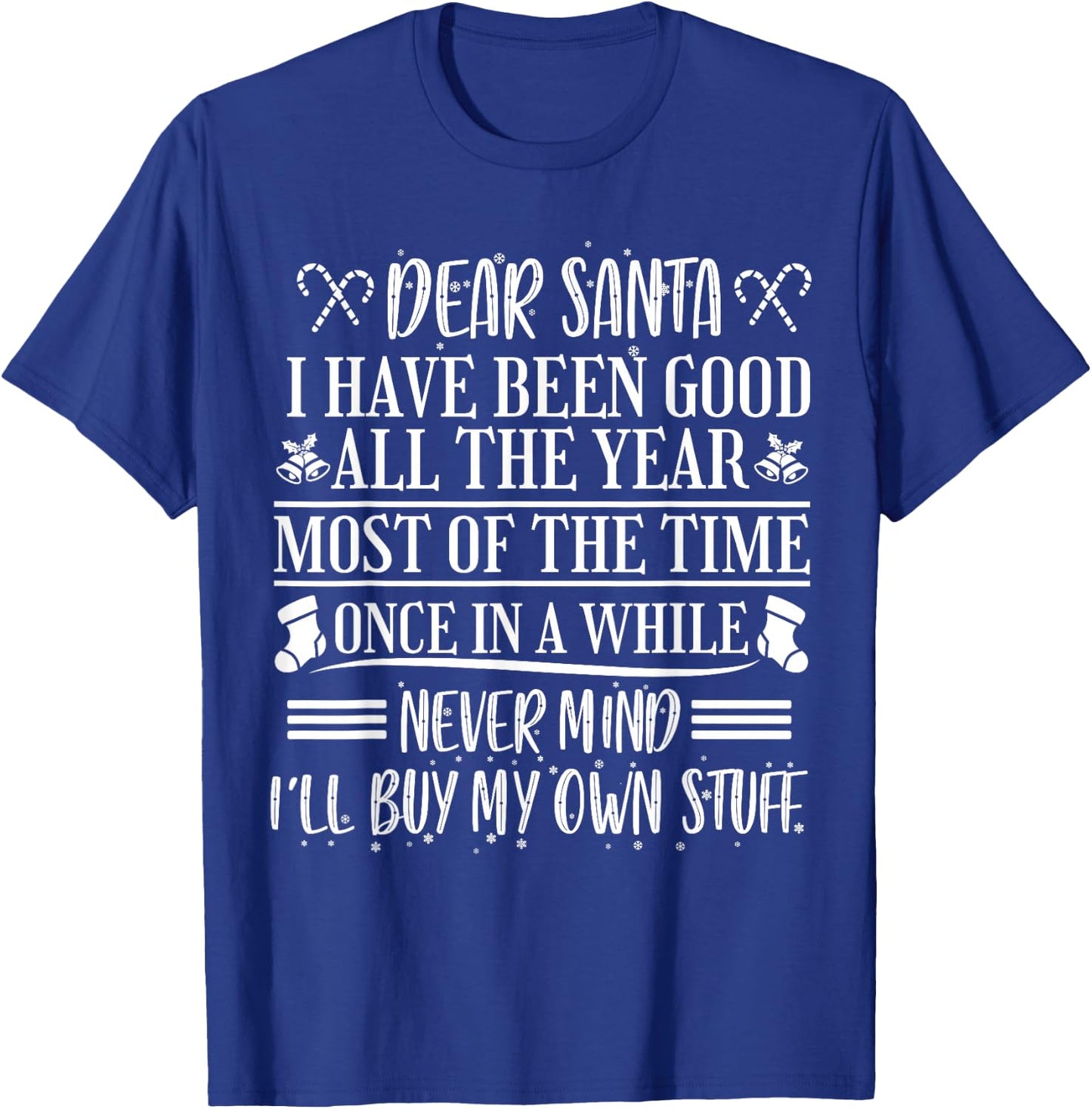 Christmas Santa T-Shirt - T-Shirt | Royal