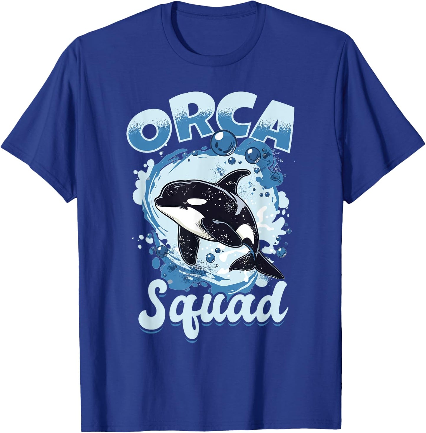 Funny Orca Animal Orca Squad T-Shirt - T-Shirt | Royal