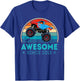 Awesome Since 2013 6th Years Old Monster Truck Shirt T-Shirt - T-Shirt | Royal