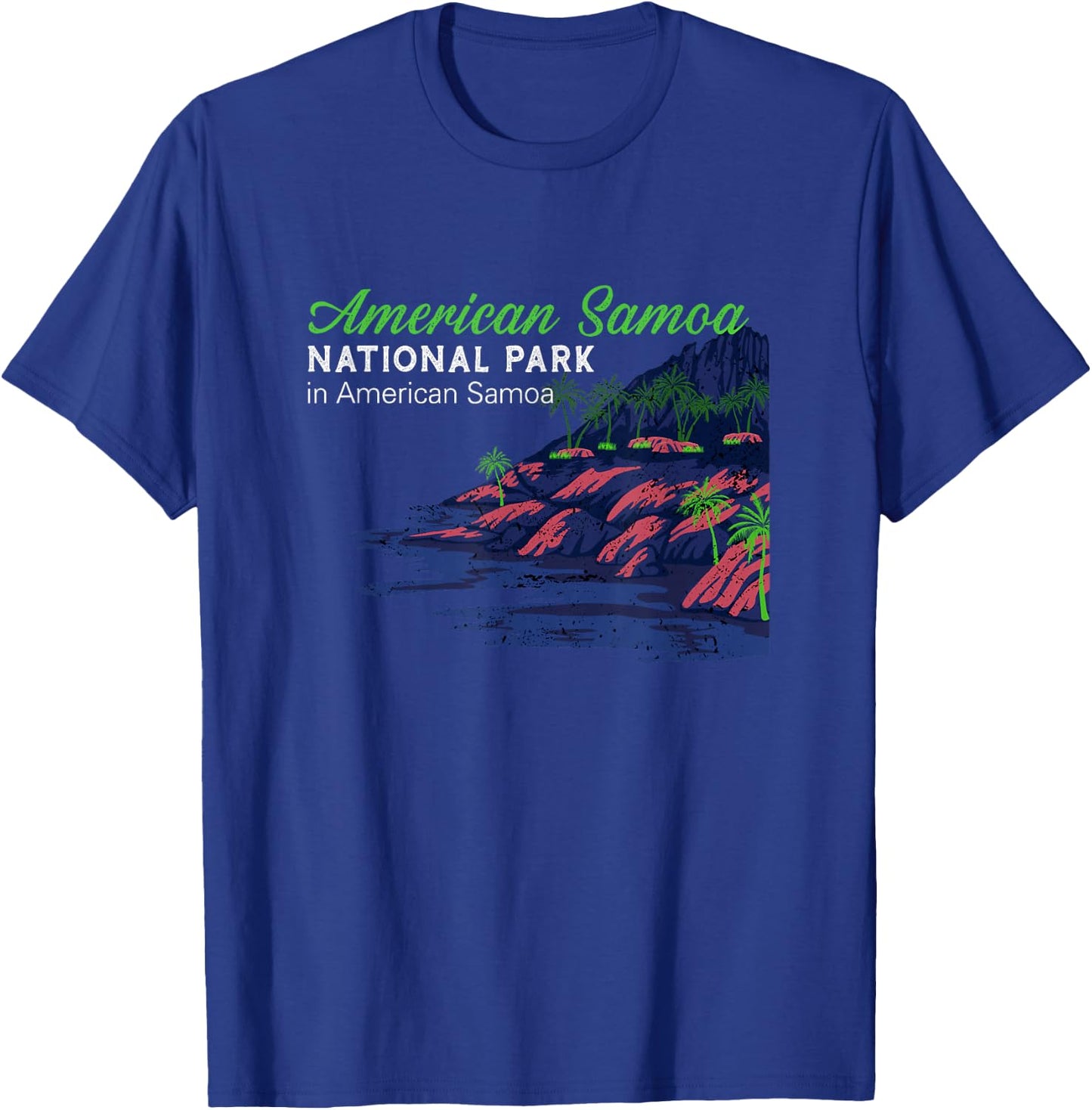 American Samoa National Park T-Shirt - T-Shirt | Royal