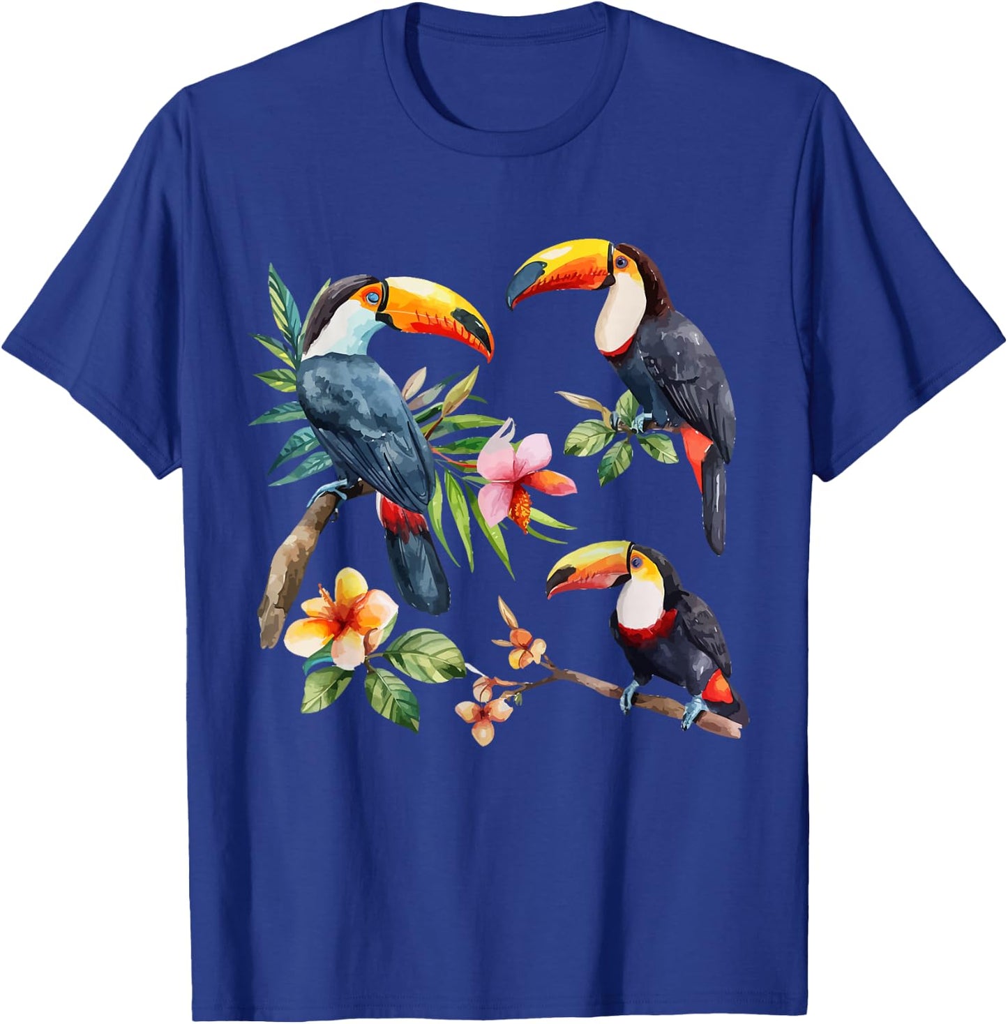 Tukan Aquarell T-Shirt - T-Shirt | Royal