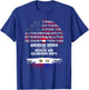 American Grown with Mexican Salvadoran Roots T-Shirt - T-Shirt | Royal