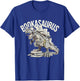 Book Dinosaur Bookworm T-Rex Dino Reading Books Funny Book T-Shirt - T-Shirt | Royal