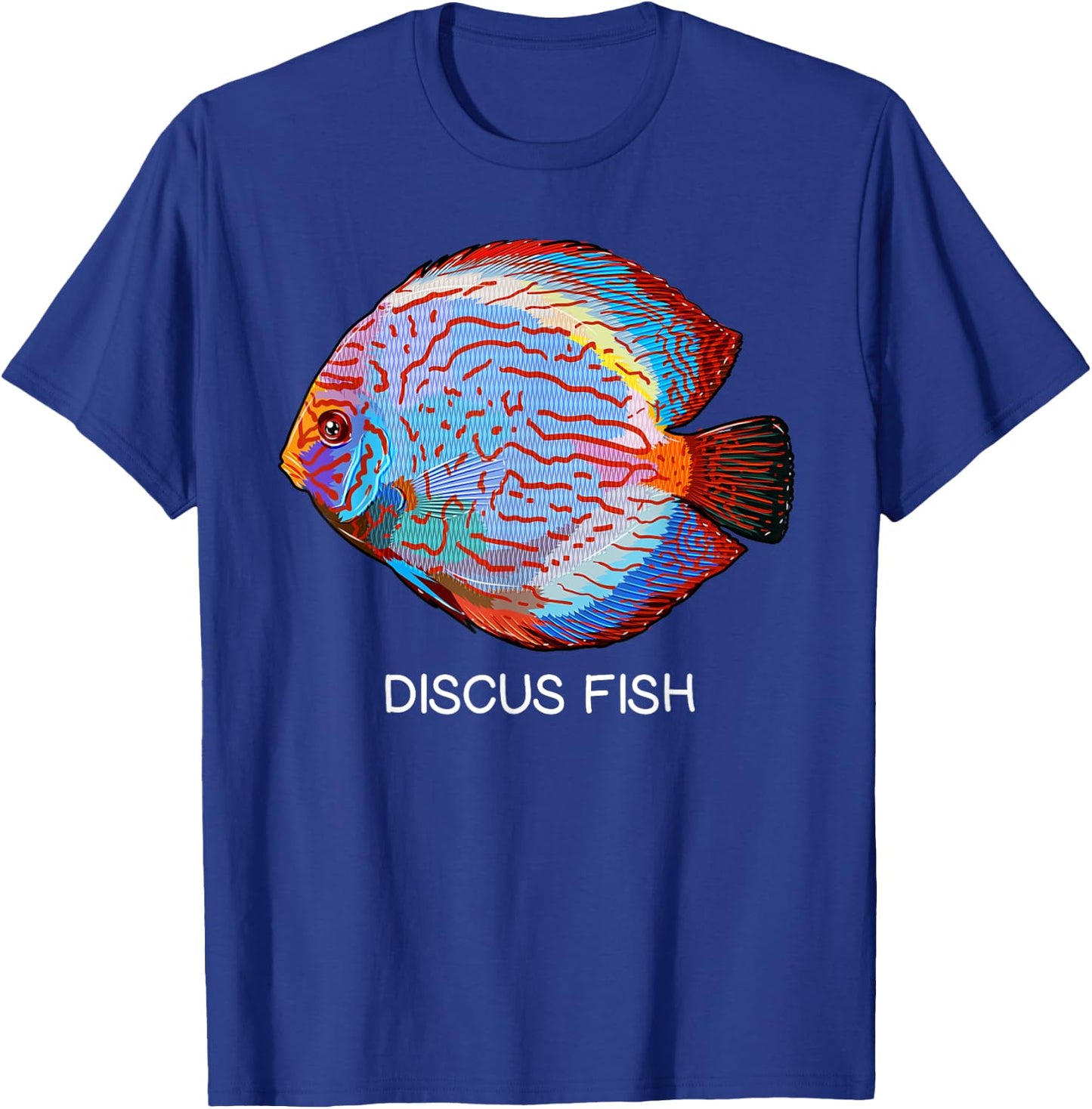 Discus fish Freshwater Aquarium Fish T-Shirt - T-Shirt | Royal