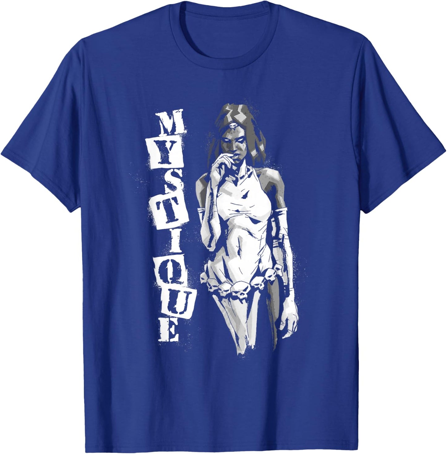Marvel X-Men Mystique Raven Dark Wood T-Shirt - T-Shirt | Royal