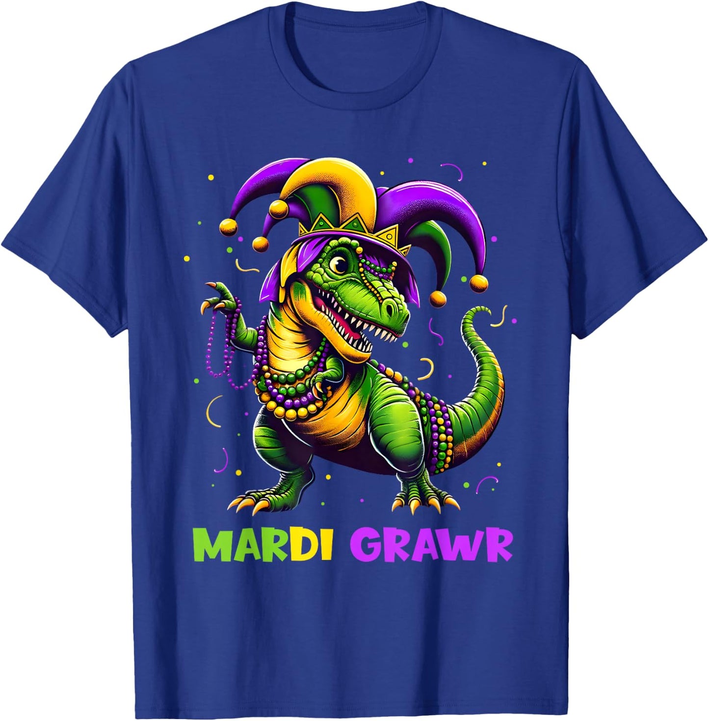 Toddler Kids Mardi Gras Boys T-Shirt - T-Shirt | Royal