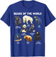 Bears Of The World Kawaii Types Of Bears Wildlife Zoo Bear T-Shirt - T-Shirt | Royal