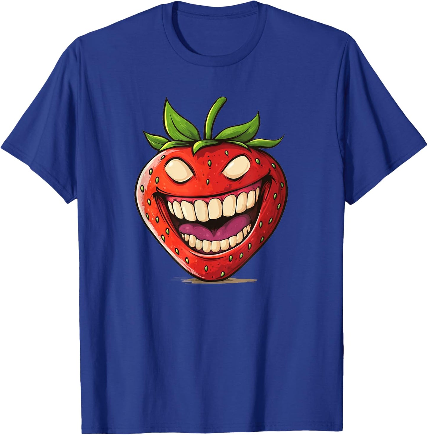 Evil Strawberry Fruit Costume for Fruits Lovers T-Shirt - T-Shirt | Royal