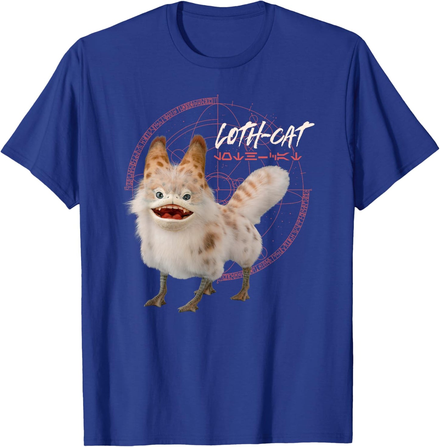 Star Wars Ahsoka Sabine's Loth-Cat Aurebesh Disney+ , black T-Shirt - T-Shirt | Royal