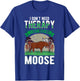 Moose Therapy Moose Antler Scandinavia Moose T-Shirt - T-Shirt | Royal