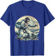 Judo Monkey Waves Kung Fu Judo Monkey Lover Taekwondo T-Shirt - T-Shirt | Royal