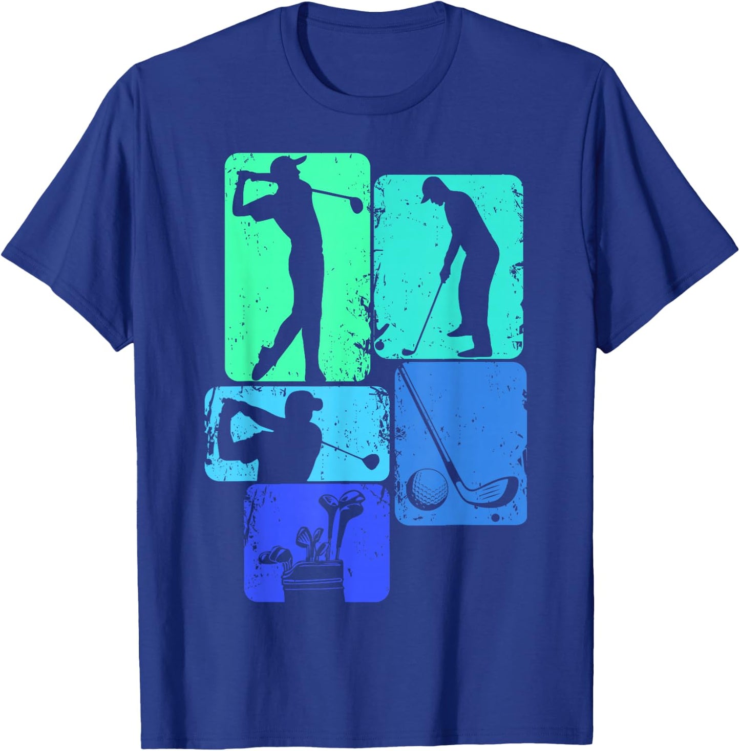 Golf Golfer Golfspieler Kinder Jungen T-Shirt - T-Shirt | Royal