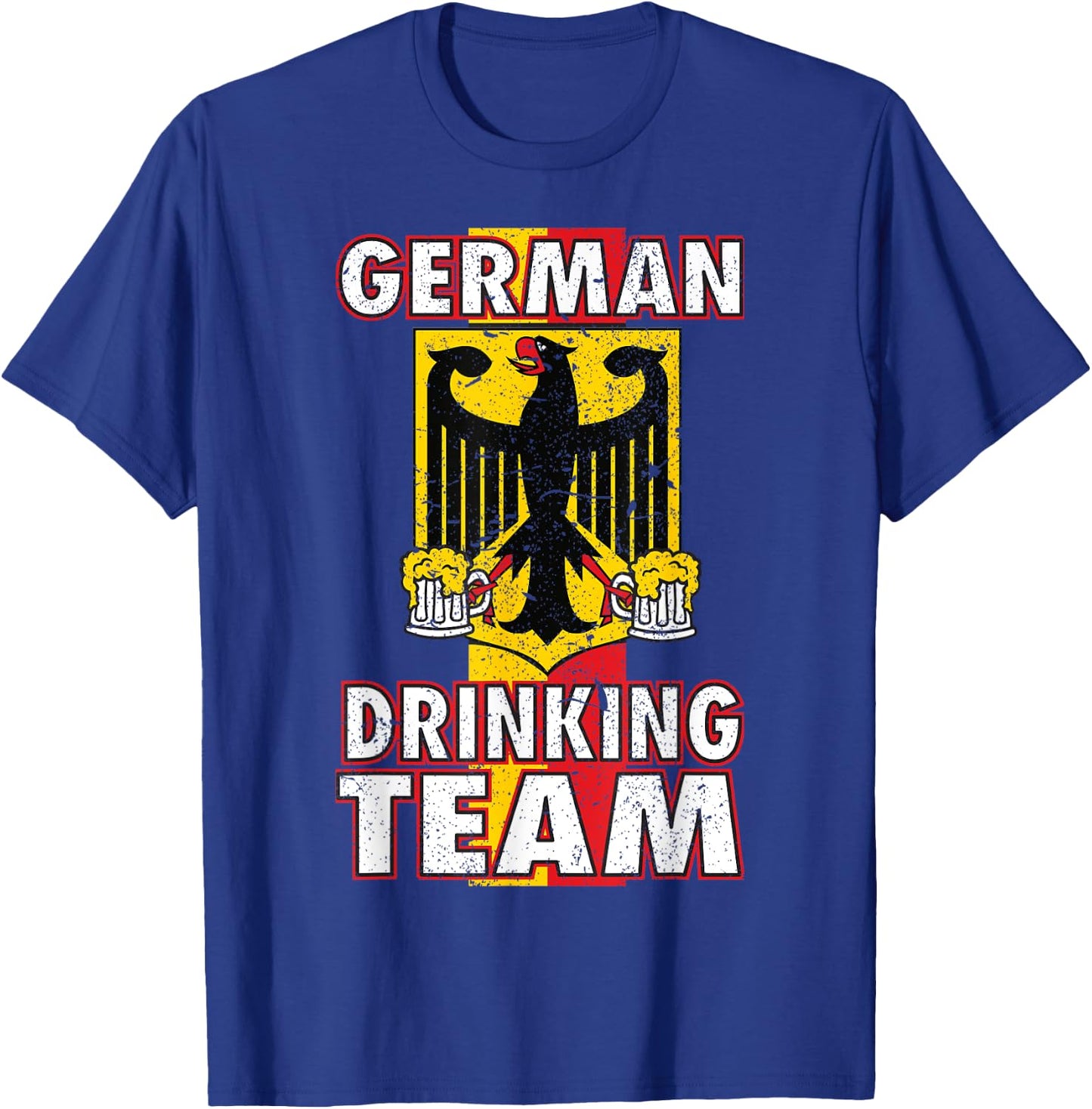 German Drinking Team Germany Flag Funny Oktoberfest Gift T-Shirt - T-Shirt | Royal