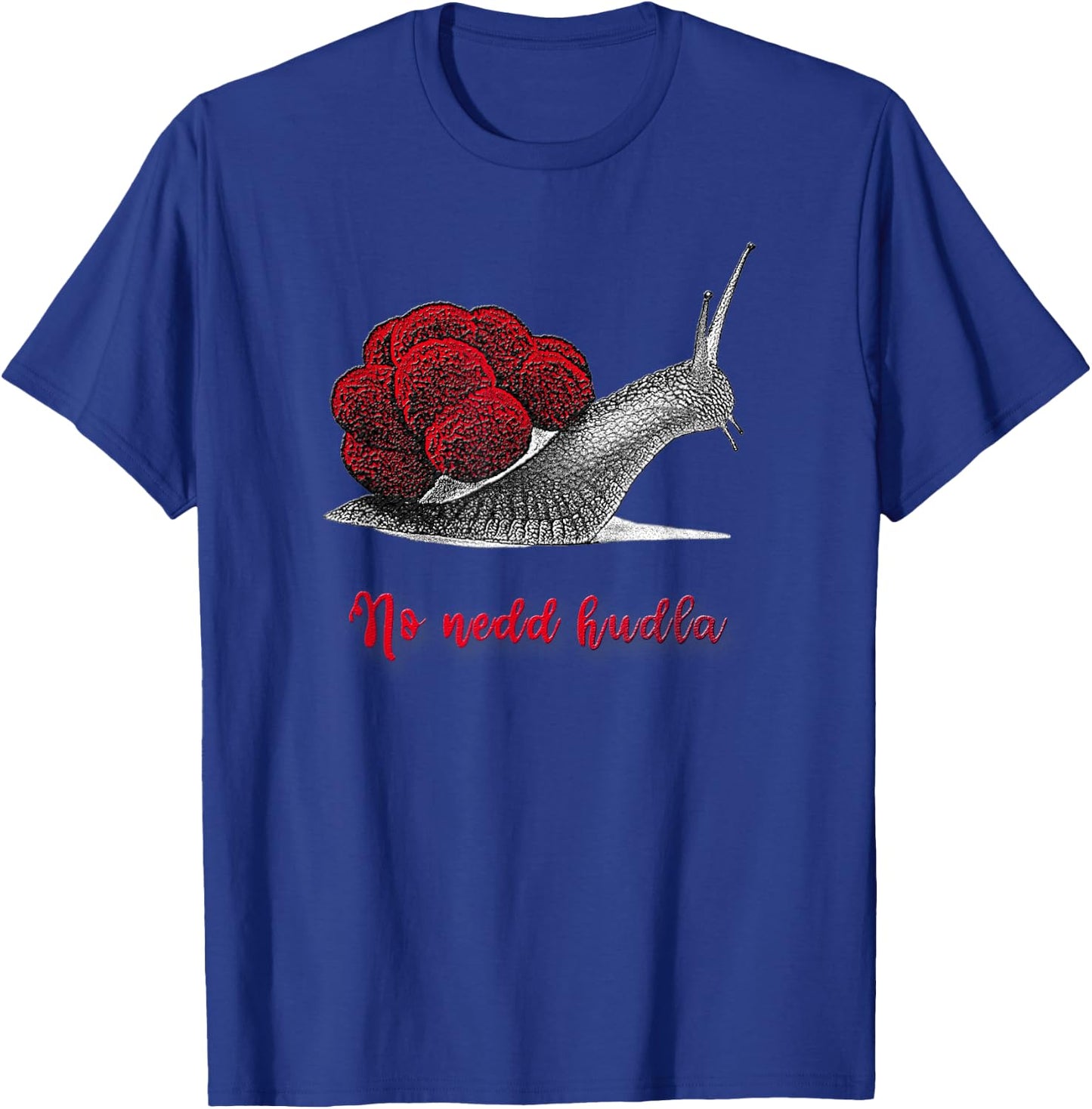with Snail Hat and Swabian Saying, black T-Shirt - T-Shirt | Royal