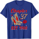 Chapter 37 EST 1988 37th Birthday Women 37 Year Old T-Shirt - T-Shirt | Royal