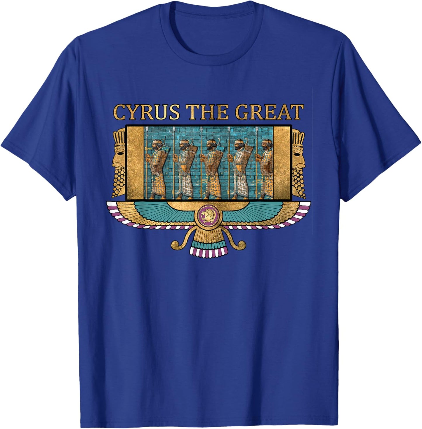 Cyrus the Great Old Persia Achaemidian Persian , black T-Shirt - T-Shirt | Royal
