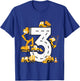 Kinder 3. Jahre Geburtstag Junge Baujunge 3 Jahre alt T-Shirt - T-Shirt | Royal
