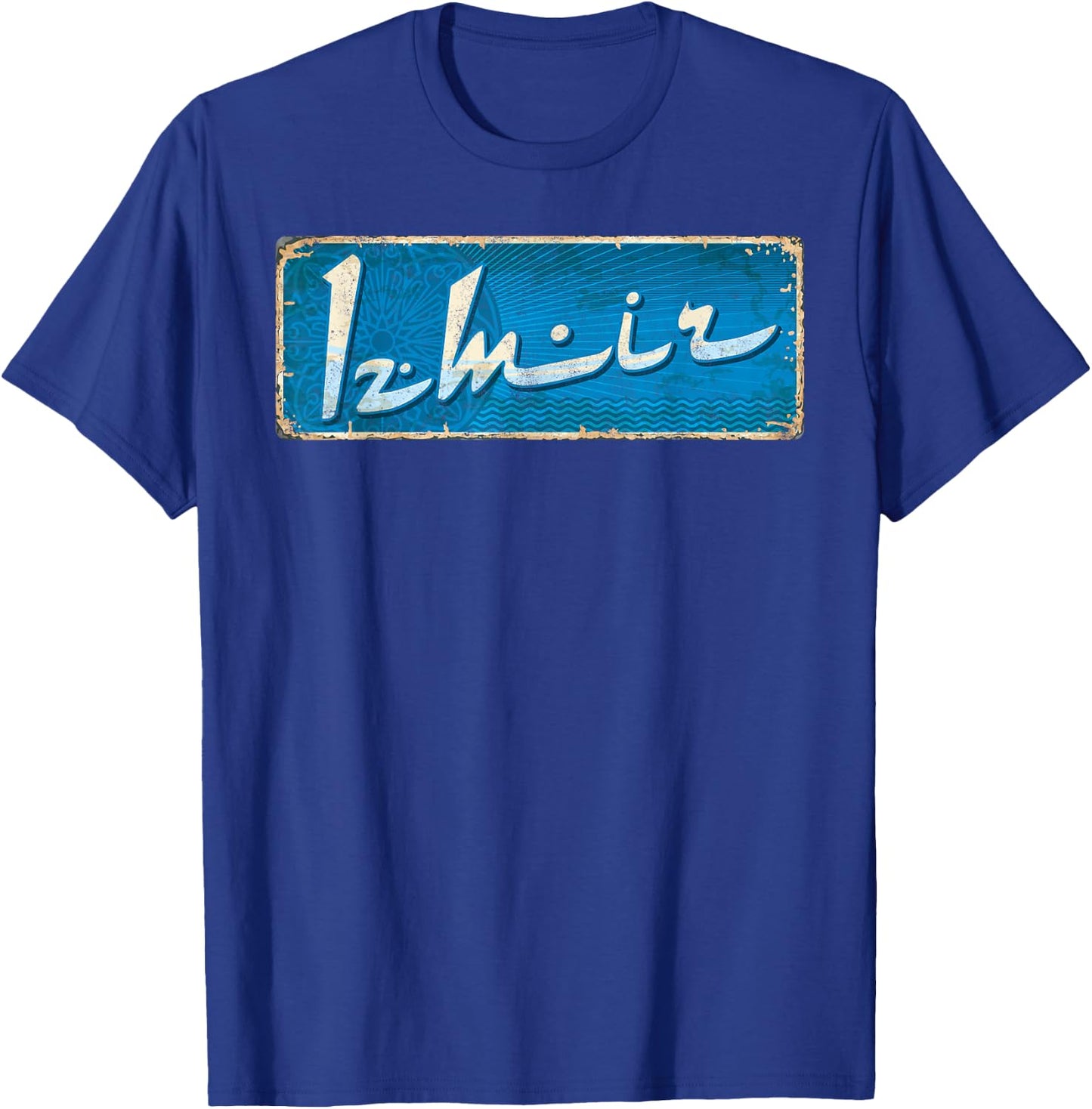 Travel Europe Asia Istanbul Turkey Izmir Turkish Vacation T-Shirt - T-Shirt | Royal