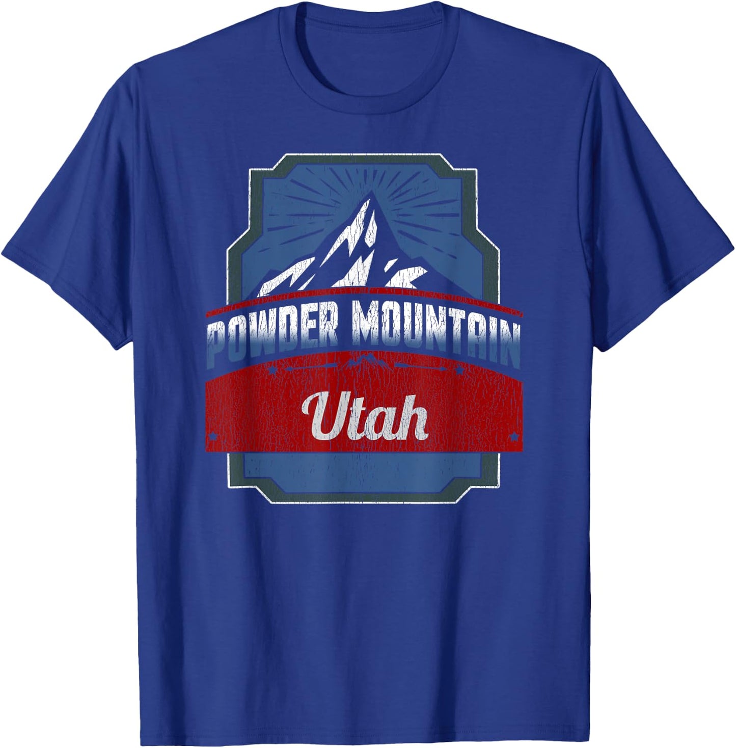 Powder Mountain Utah Ski Trip T-Shirt - T-Shirt | Royal