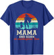 Team Mama and Son Superhero Mother's Day Proud Super Mama T-Shirt - T-Shirt | Royal