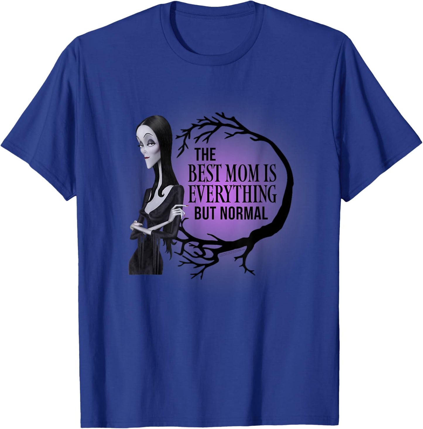 The Addams Family Animated Movies - Mother's Day Morticia , black T-Shirt - T-Shirt | Royal