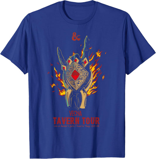 Dungeons & Dragons Vecna Tavern Tour Live in Baldur's Gate T-Shirt - T-Shirt | Royal