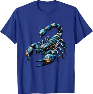 Polygon Art Scorpion Scorpions T-Shirt - T-Shirt | Royal