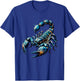 Polygon Art Scorpion Scorpions T-Shirt - T-Shirt | Royal