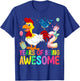 2 Years Old Chicken 2th Birthday Girl Chicken Party T-Shirt - T-Shirt | Royal