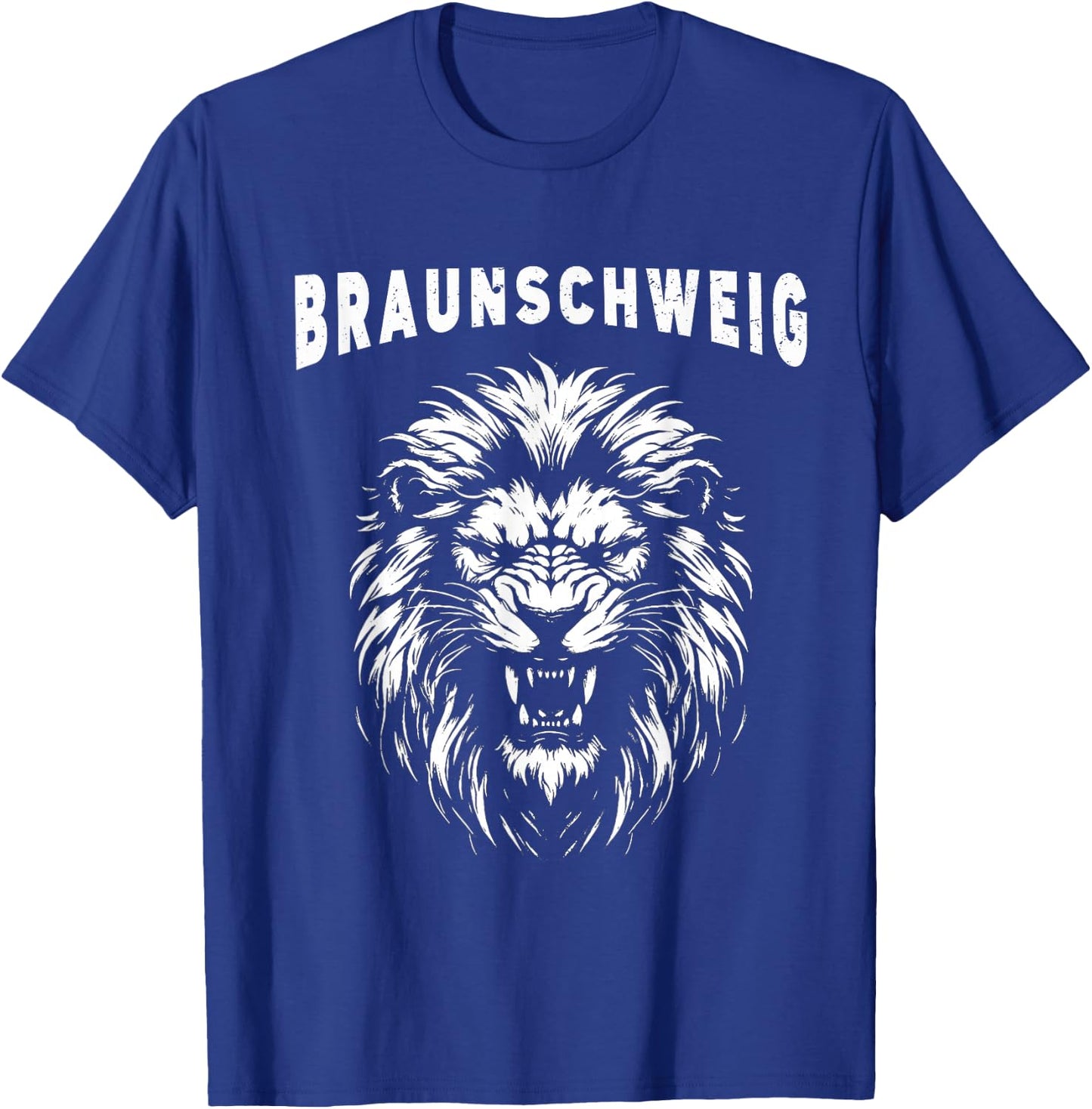 Braunschweig Lion City Lower Saxony Football , black T-Shirt - T-Shirt | Royal