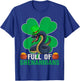 Full Of Shenanigans Leprechaun Snake St. Patrick's Day T-Shirt - T-Shirt | Royal