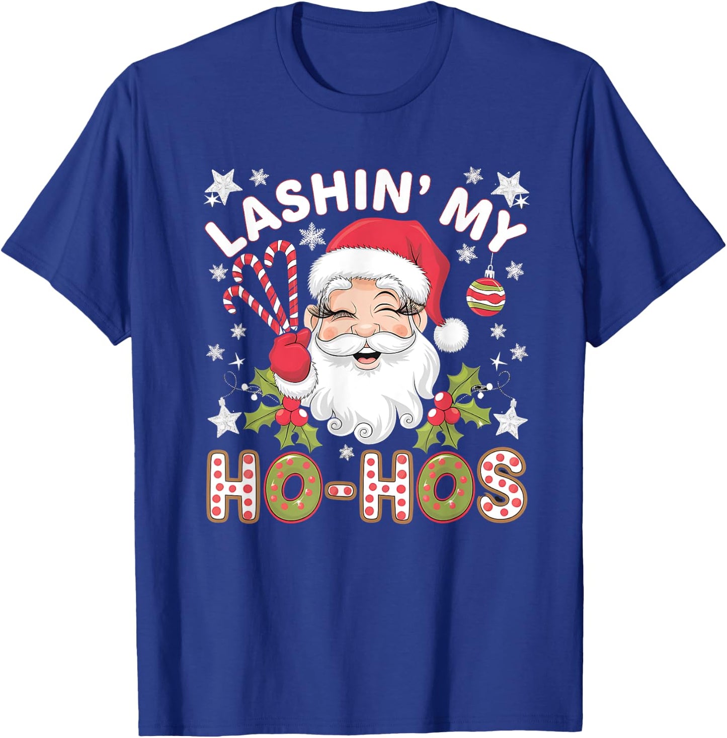 Xmas Cosmetics Lash Artist Lash Tech Girls T-Shirt - T-Shirt | Royal