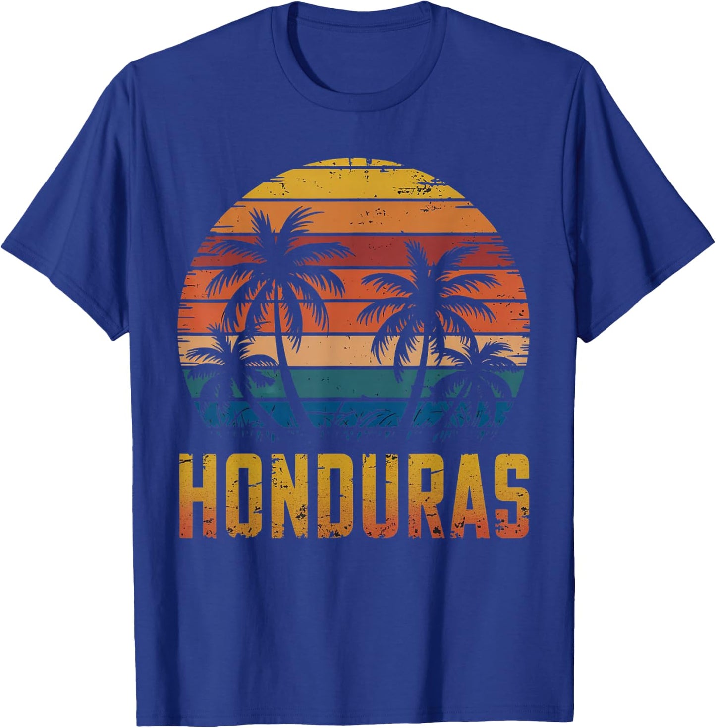 Family Vacation Honduras Souvenirs Honduras Roatan Beach T-Shirt - T-Shirt | Royal