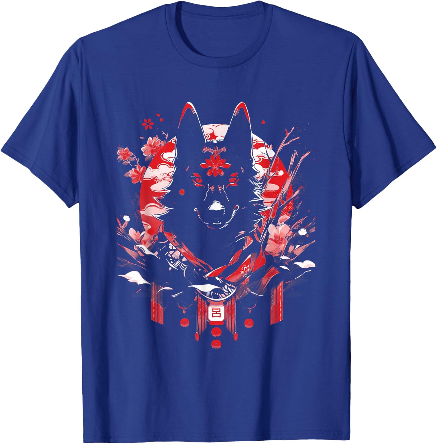 Sable Black German Shepherd Dog Ninja Samurai Japanese Cute T-Shirt - T-Shirt | Royal