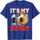 Funny It's My 10th Birthday 10 Years Old Soccer Ball Boys T-Shirt - T-Shirt | Royal