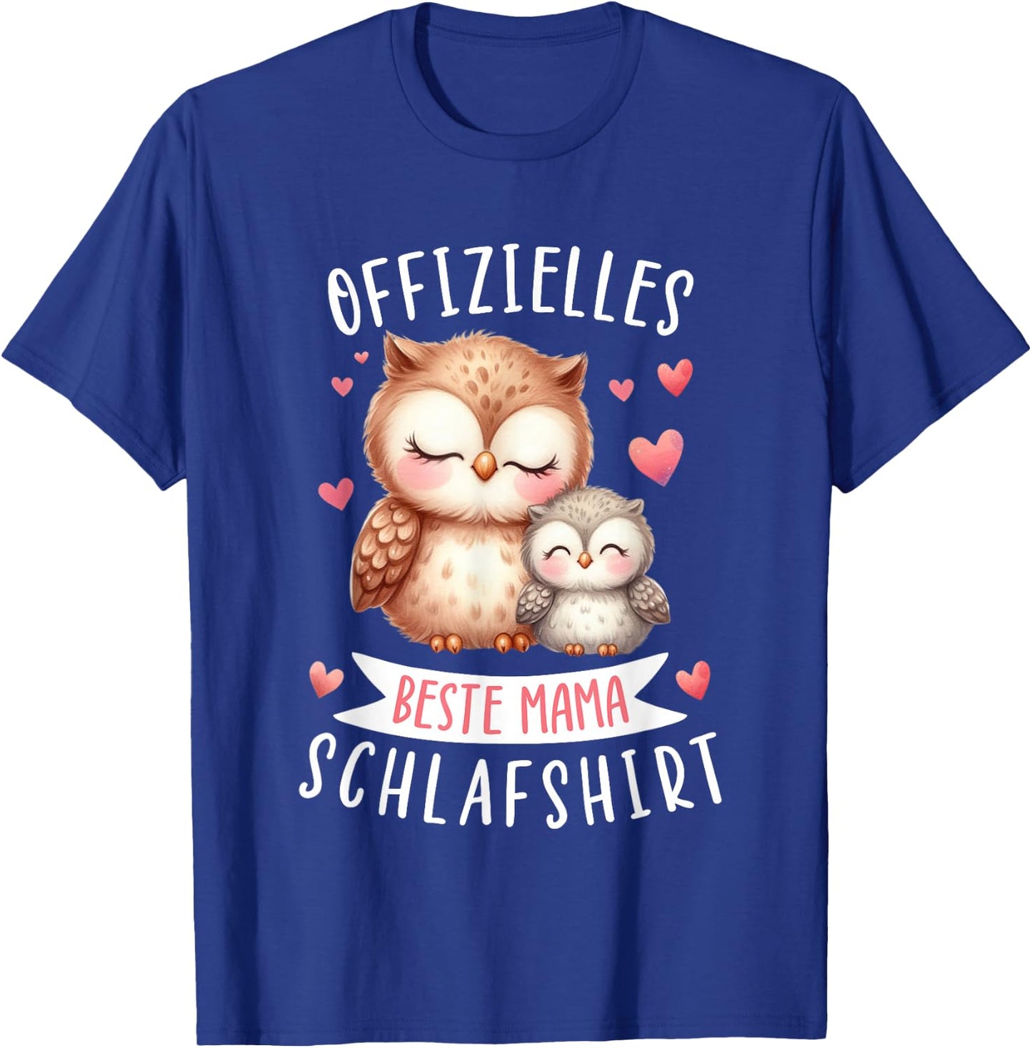 Offizielles Beste Mama Schlafshirt Muttertag Eulen Mama T-Shirt - T-Shirt | Royal