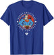 DC Comics Christmas New Year Superman Circle Stance T-Shirt - T-Shirt | Royal