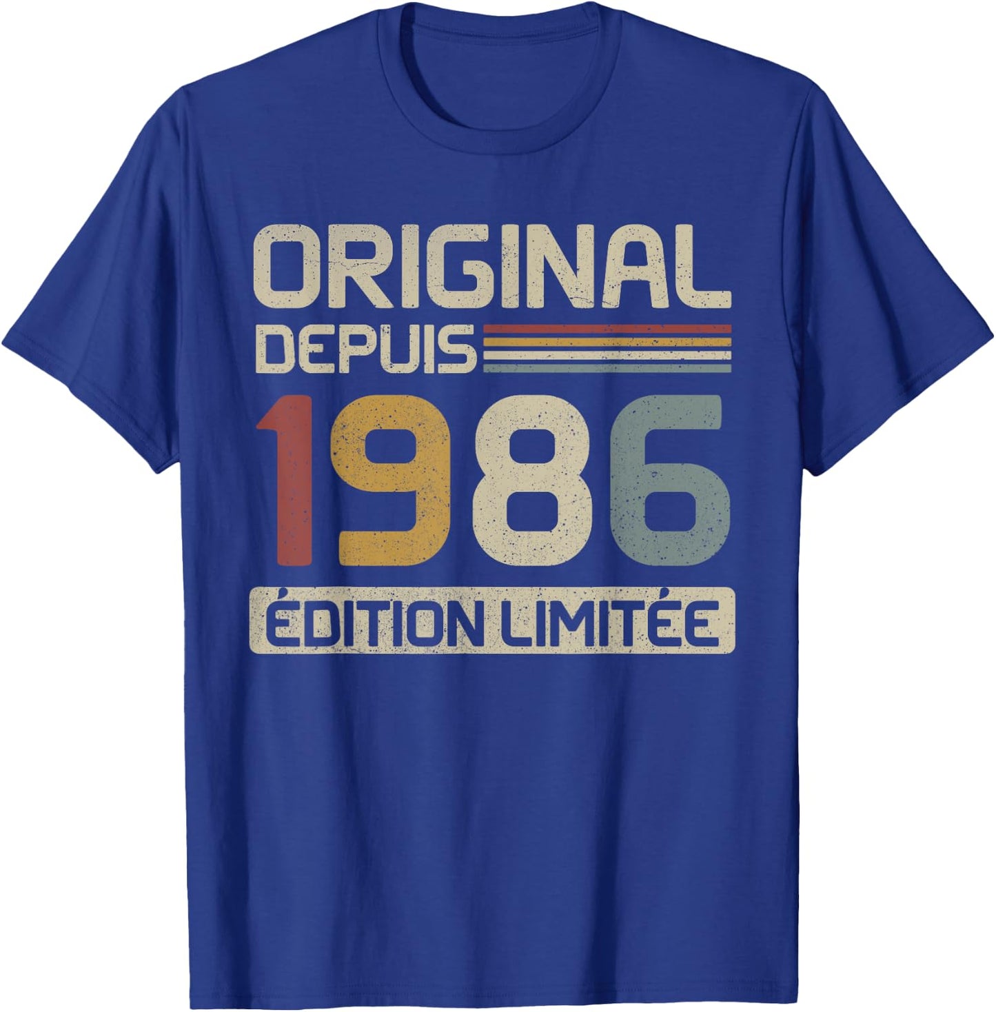 Original 1986 Birthday Gift 39 Years anniv 39 years , Black, S T-Shirt - T-Shirt | Royal