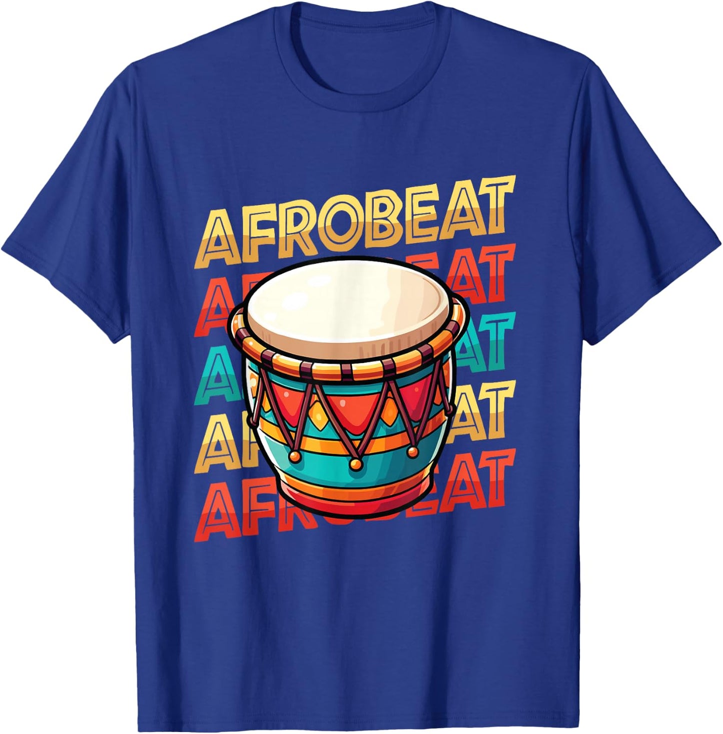 Afrobeat Djembe African Drum Music Djembe Player T-Shirt - T-Shirt | Royal