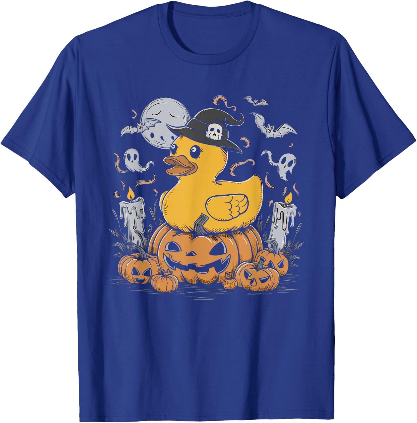 Rubber Duck Witch Rubber Duckie Costume Party T-Shirt - T-Shirt | Royal