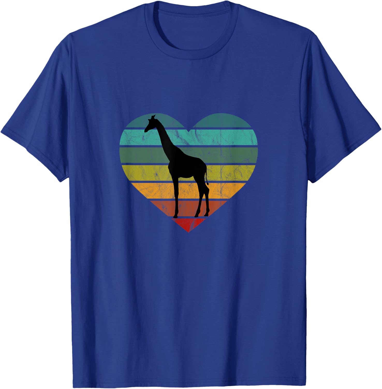 Rette Serengeti Safari Kenia Afrika Herz Ich Liebe Giraffen T-Shirt - T-Shirt | Royal