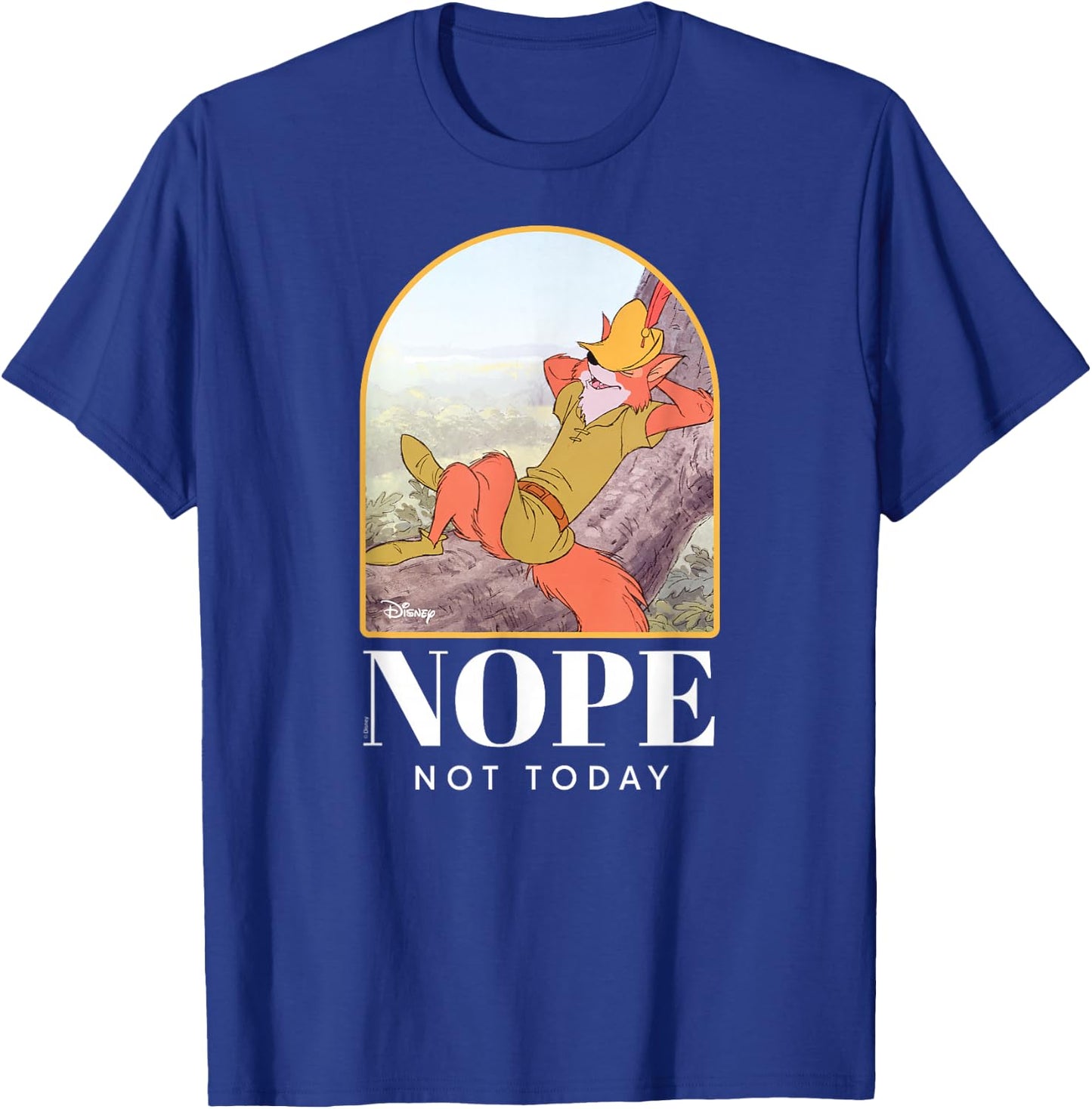 Robin Hood - Nope Not Today T-Shirt - T-Shirt | Royal