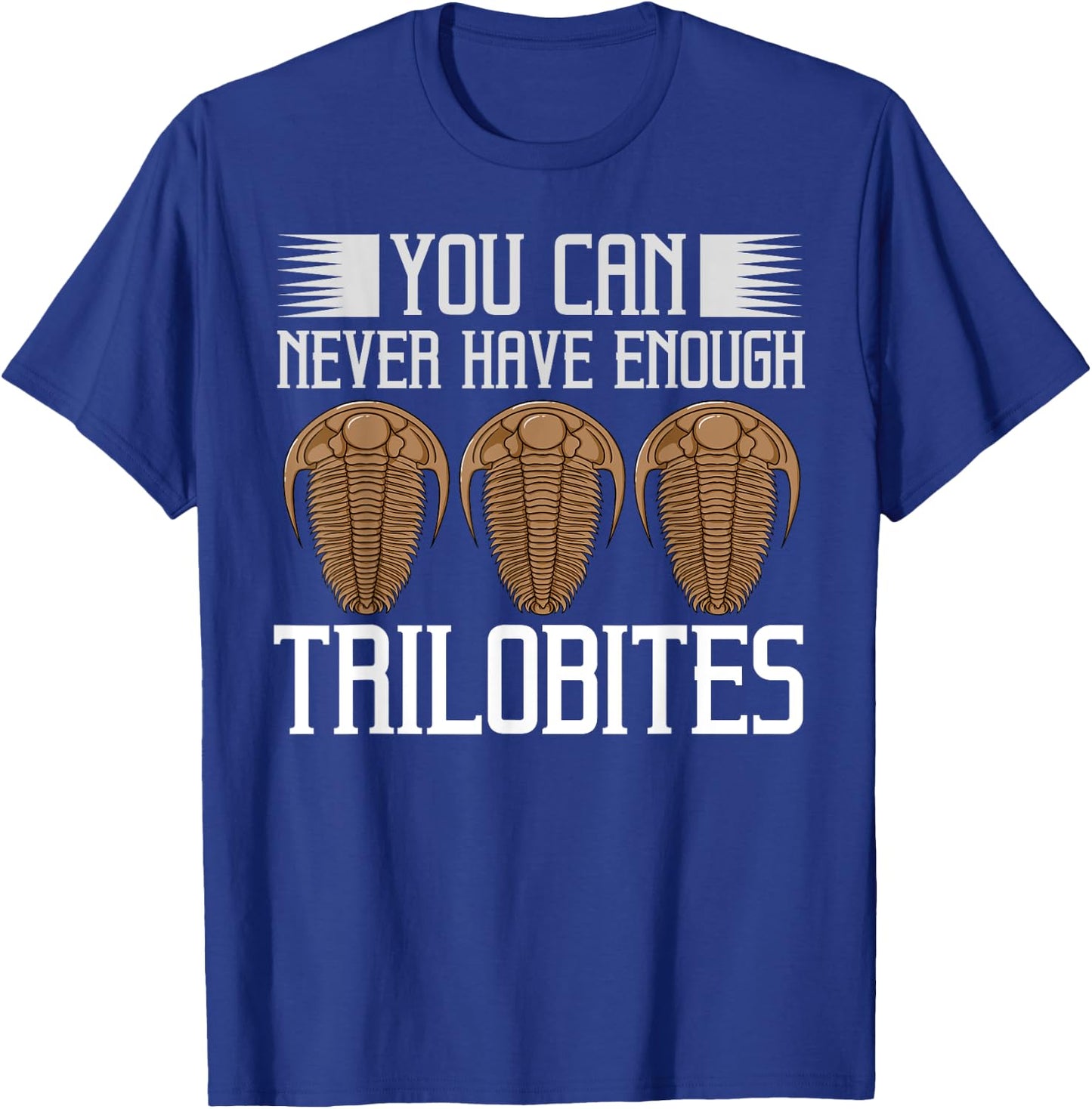 Trilobite Fossil Gift Future Paleontologist T-Shirt - T-Shirt | Royal
