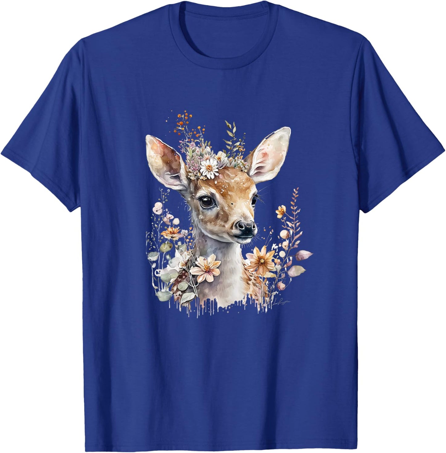 REH, Hirsch, REH Kostüm Damen, REH Kostüm Mädchen, Trachten T-Shirt - T-Shirt | Royal